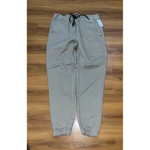 Mens NWT‎ RSQ Khaki Drawstring Jogger Pants